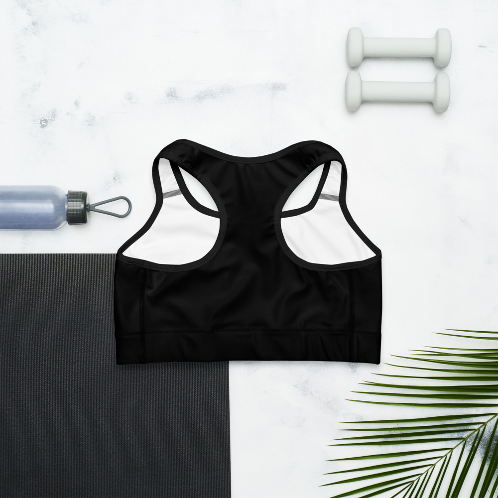 Back in Black Sports bra - Thrive Chiropractic NH